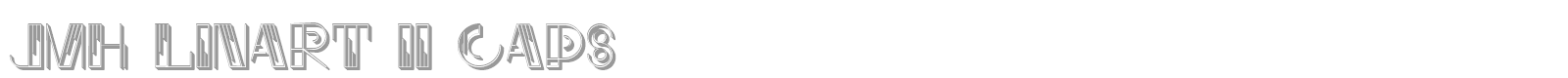JMH Linart II Caps font preview